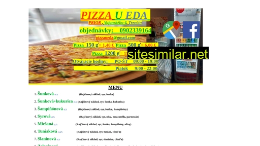 pizzaueda.sk alternative sites