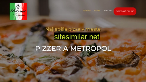 pizzeriametropol.sk alternative sites