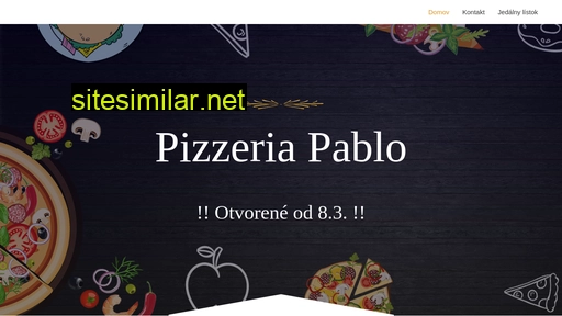 Pizzeriapablo similar sites