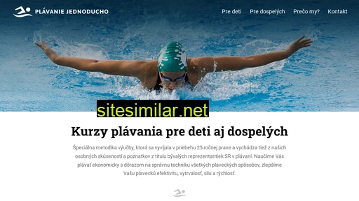 plavaniejednoducho.sk alternative sites
