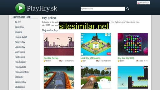 playhry.sk alternative sites