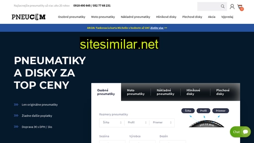 pneucom.sk alternative sites