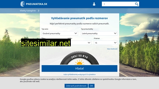 pneumatika.sk alternative sites