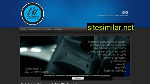 pneuservislm.sk alternative sites