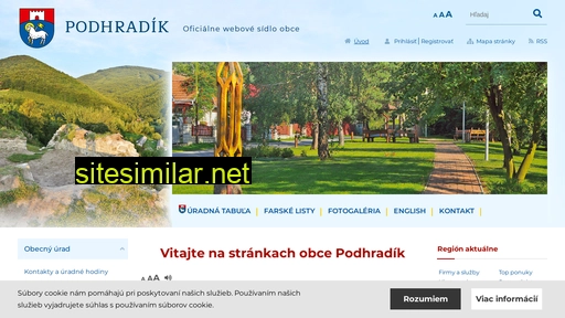 podhradik.sk alternative sites