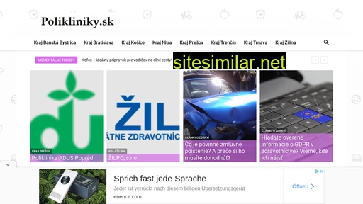 polikliniky.sk alternative sites