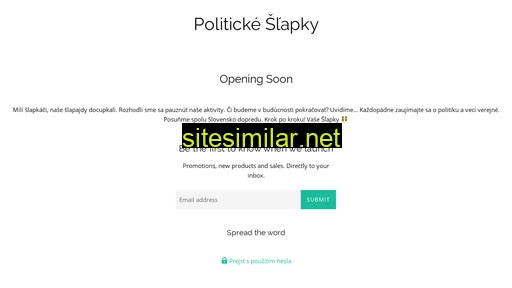 Politickeslapky similar sites
