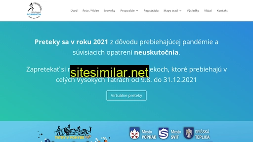 polmaraton.tatryvpohybe.sk alternative sites