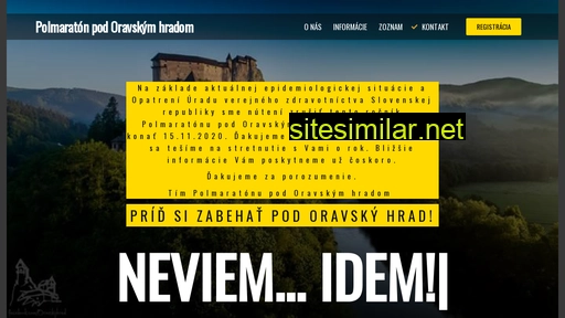 polmaratonpodhradom.sk alternative sites
