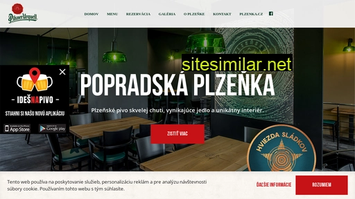 popradskaplzenka.sk alternative sites