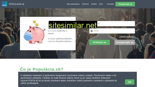 populacia.sk alternative sites