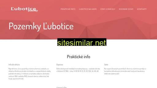 pozemkylubotice.sk alternative sites