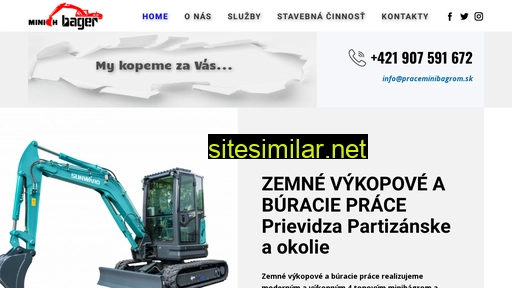 praceminibagrom.sk alternative sites