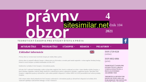 pravnyobzor.sk alternative sites
