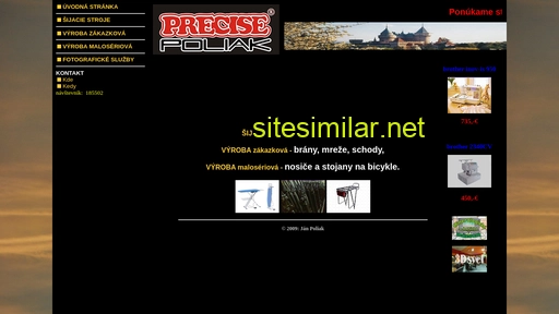 precise.sk alternative sites