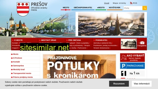 presov.sk alternative sites