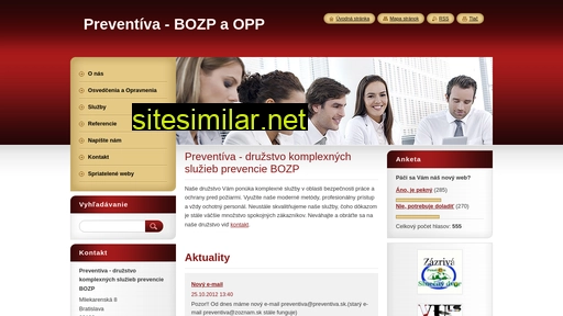 preventiva.sk alternative sites