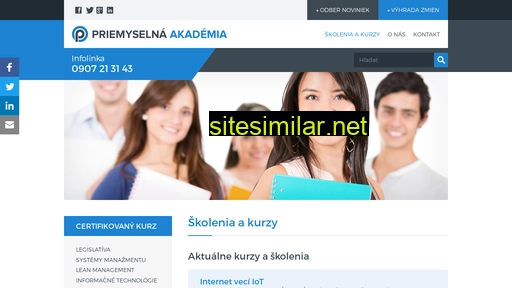 priemyselnaakademia.sk alternative sites