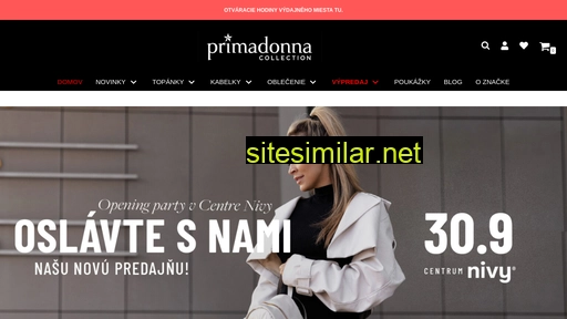 primadonnacollection.sk alternative sites