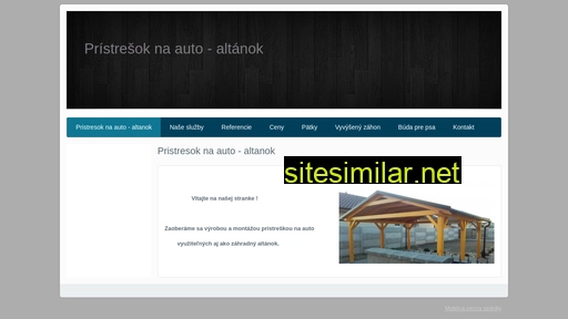 pristresok-altanok.sk alternative sites