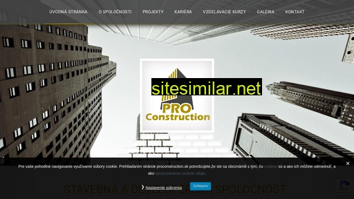 proconstruction.sk alternative sites