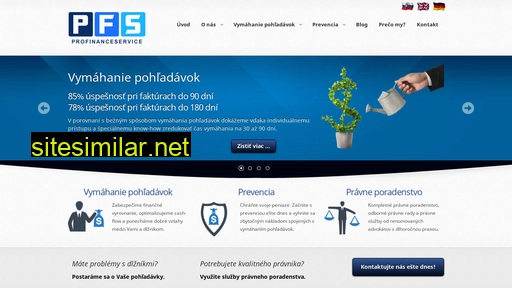 profinance.sk alternative sites