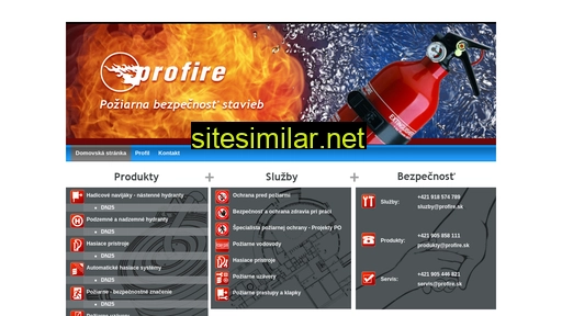 profire.sk alternative sites
