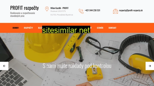 profit-rozpocty.sk alternative sites