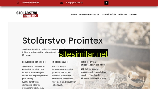prointex.sk alternative sites