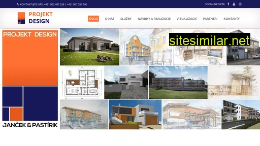 Projektdesign similar sites
