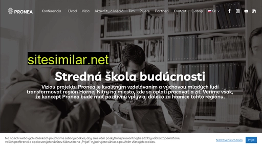 pronea.sk alternative sites