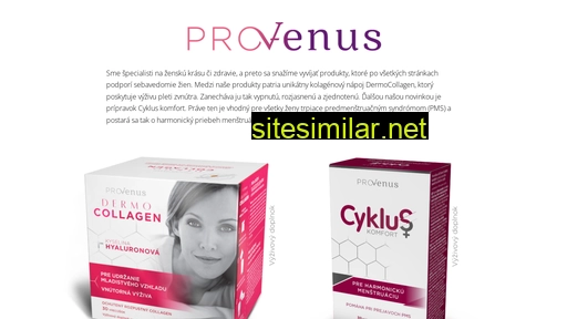 provenus.sk alternative sites