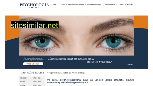 psychologiakosice.sk alternative sites