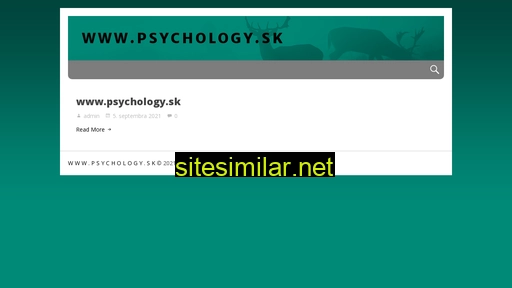 Psychology similar sites