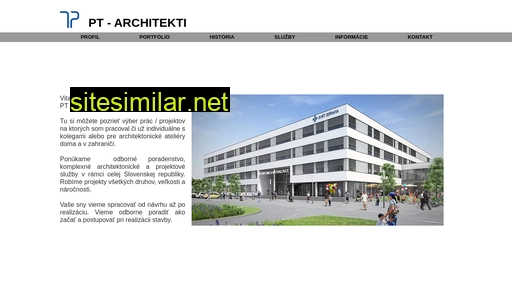 pt-architekti.sk alternative sites