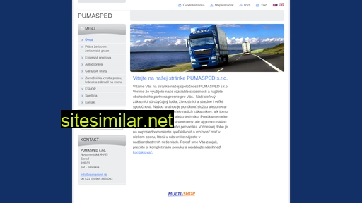 pumasped.sk alternative sites