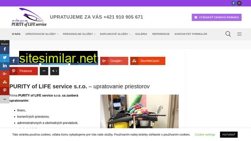 purityservice.sk alternative sites