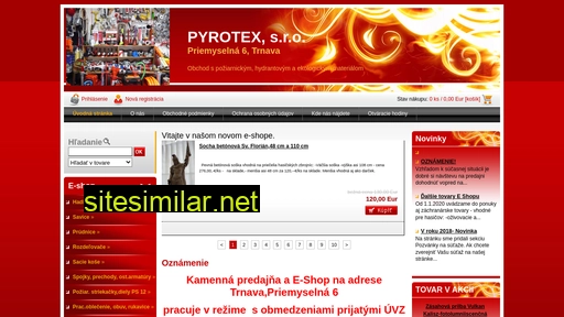 pyrotex.sk alternative sites