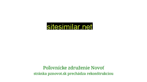 pznovot.sk alternative sites