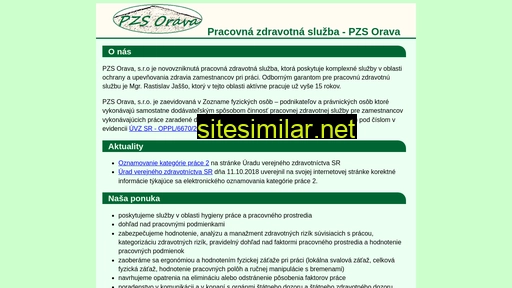 pzsorava.sk alternative sites