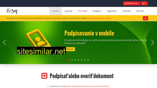 qesportal.sk alternative sites