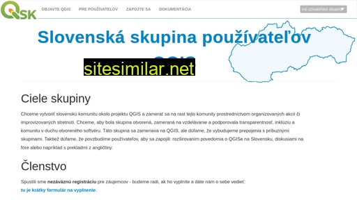 qgis.sk alternative sites