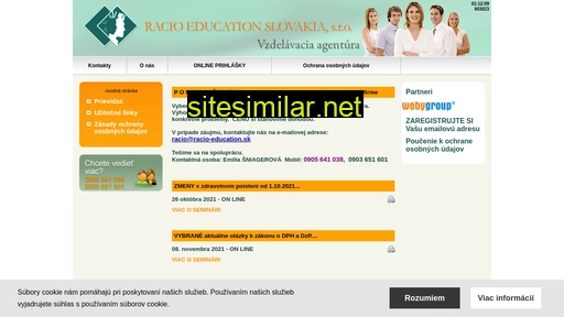 racio-education.sk alternative sites