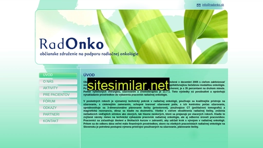 radonko.sk alternative sites