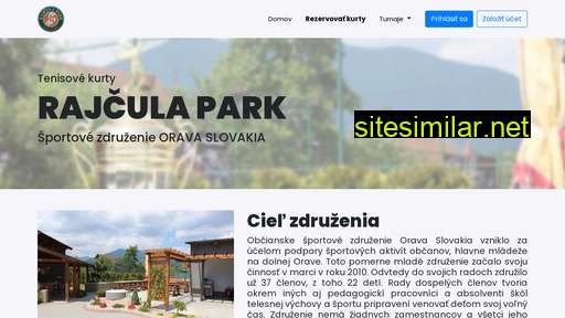 rajculapark.sk alternative sites