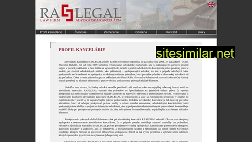 raslegal.sk alternative sites