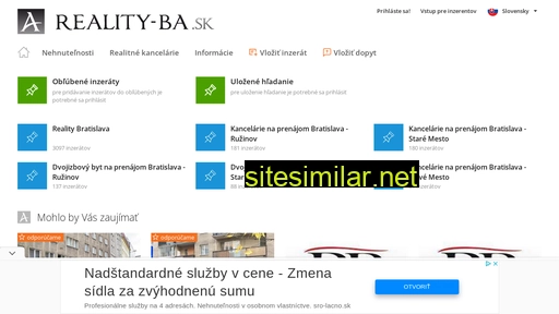 reality-ba.sk alternative sites