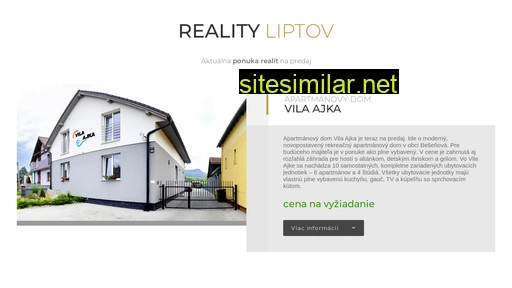 reality-liptov.sk alternative sites