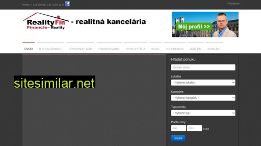 realityfin.sk alternative sites