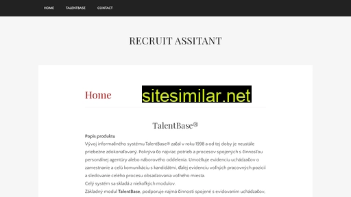 recruit.sk alternative sites